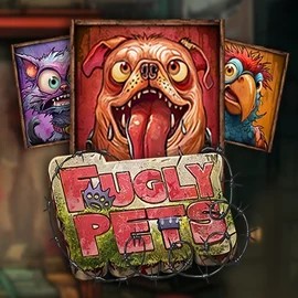 Fugly Pets slot icon by Stakelogic, available at Slota Casino