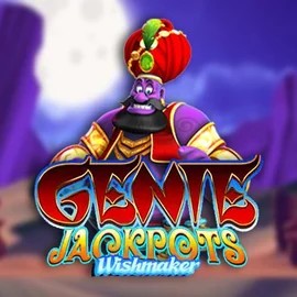 Genie Jackpots Wishmaker online game logo by Blueprint Gaming on slotacasinoo.ca