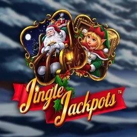 Jingle Jackpots by Dragon Gaming, showcased at slotacasinoo.ca – game logo