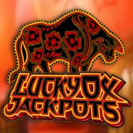 Jackpots logo of Lucky Ox Jackpots from Rival at Slota Casino