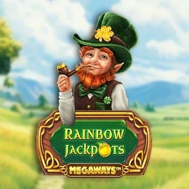 Rainbow Jackpots Megaways slot icon by Red Tiger Gaming, available at Slota Casino