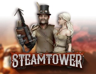 Steam Tower Slot logo by NetEnt Slota Casino