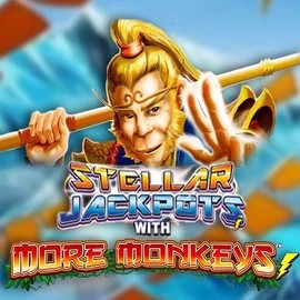 Stellar Jackpots with More Monkeys – slot by Lightning Box Game, featured at slotacasinoo.ca