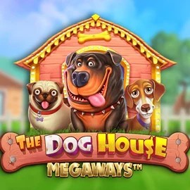The Dog House Megaways logo by Pragmatic Play at Slota Casino